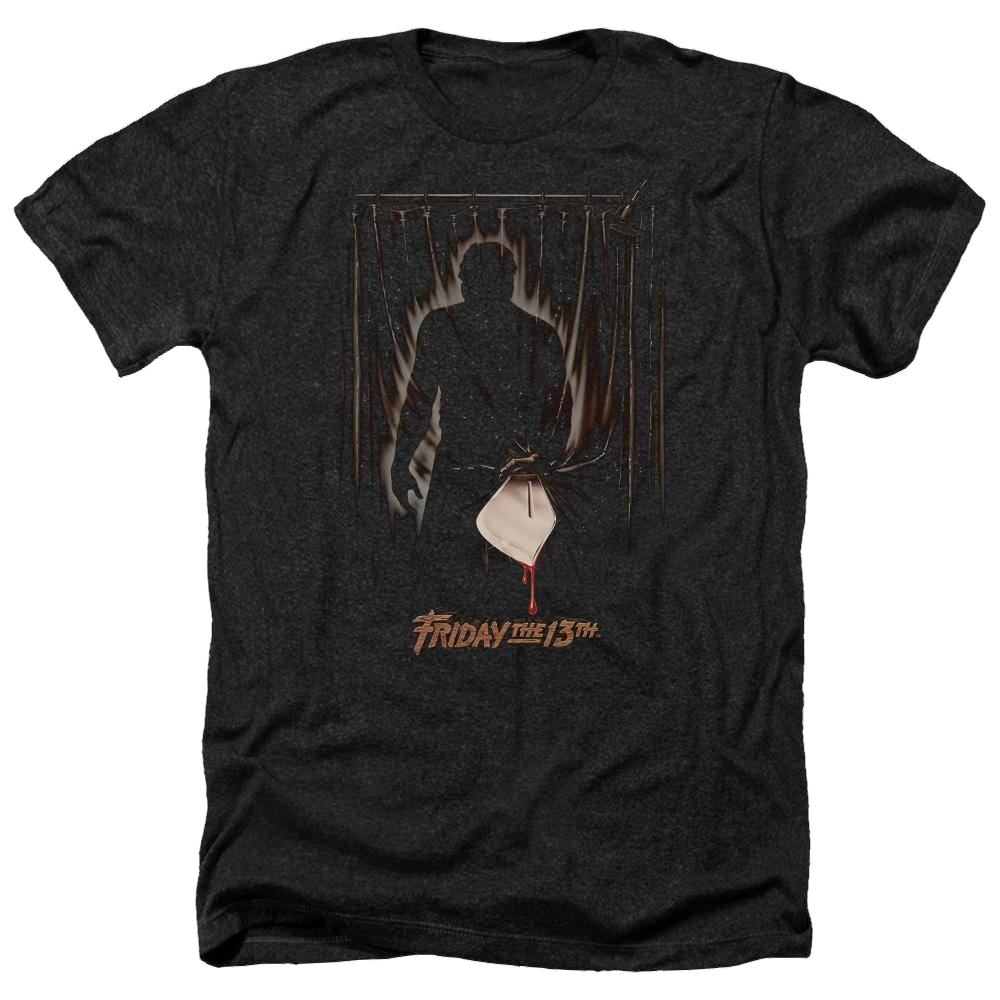 Friday The 13th Part 3 Poster - Men's Heather T-Shirt Men's Heather T-Shirt Friday The 13th   