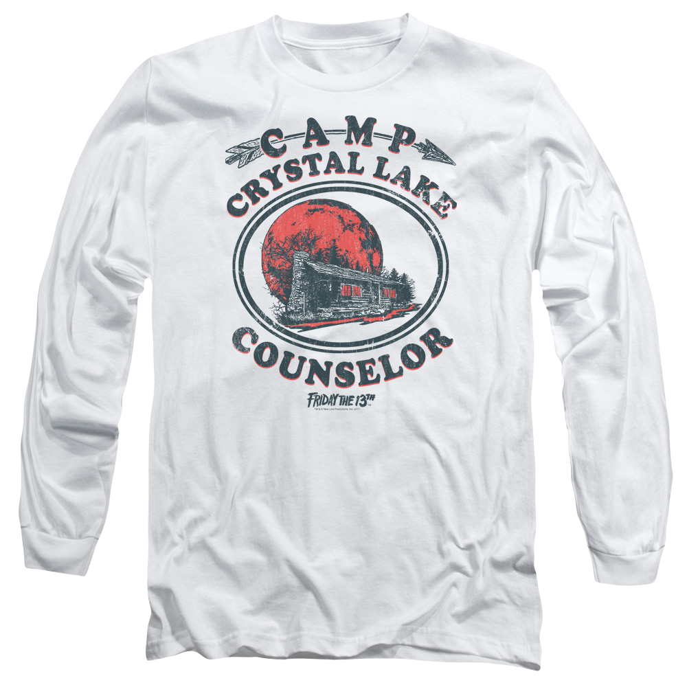 Friday The 13th Camp Counselor - Men's Long Sleeve T-Shirt Men's Long Sleeve T-Shirt Friday The 13th   