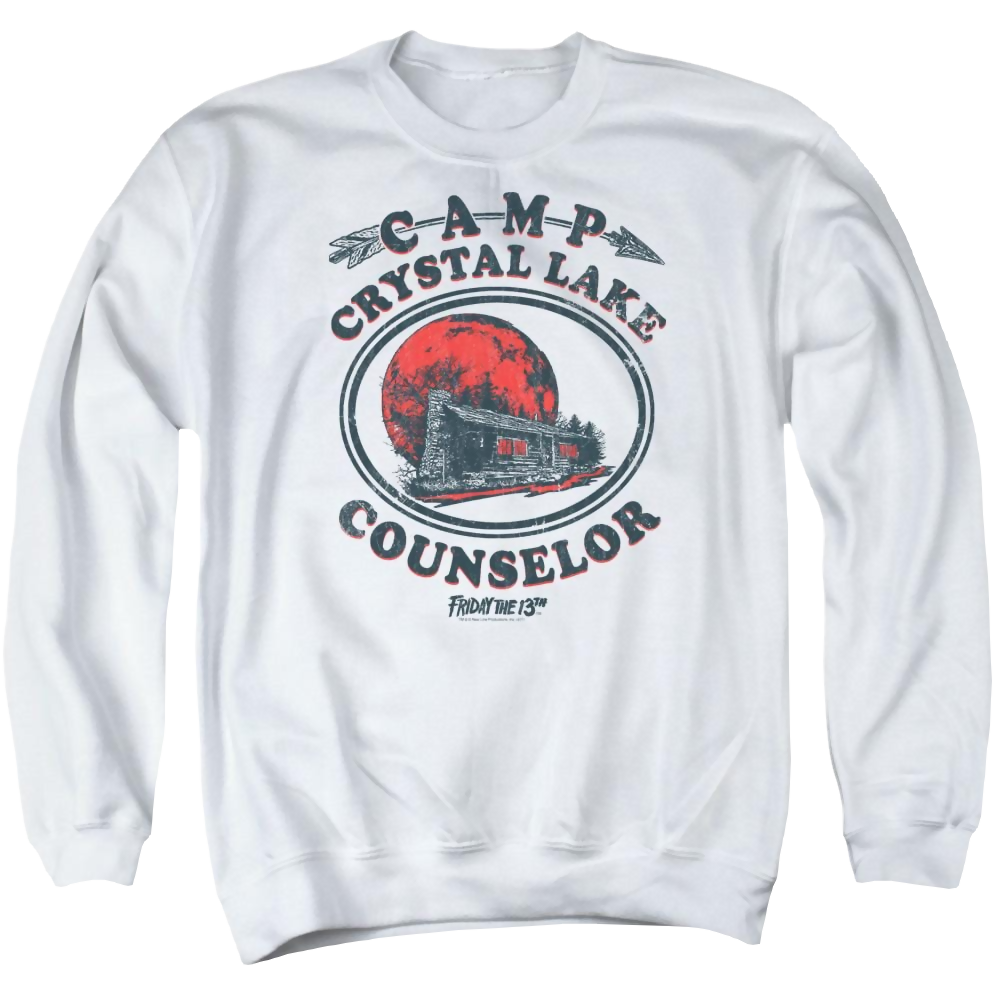 Friday The 13th Camp Counselor - Men's Crewneck Sweatshirt Men's Crewneck Sweatshirt Friday The 13th   