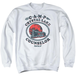 Friday The 13th Camp Counselor - Men's Crewneck Sweatshirt Men's Crewneck Sweatshirt Friday The 13th   