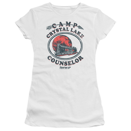 Friday The 13th Camp Counselor - Juniors T-Shirt Juniors T-Shirt Friday The 13th   