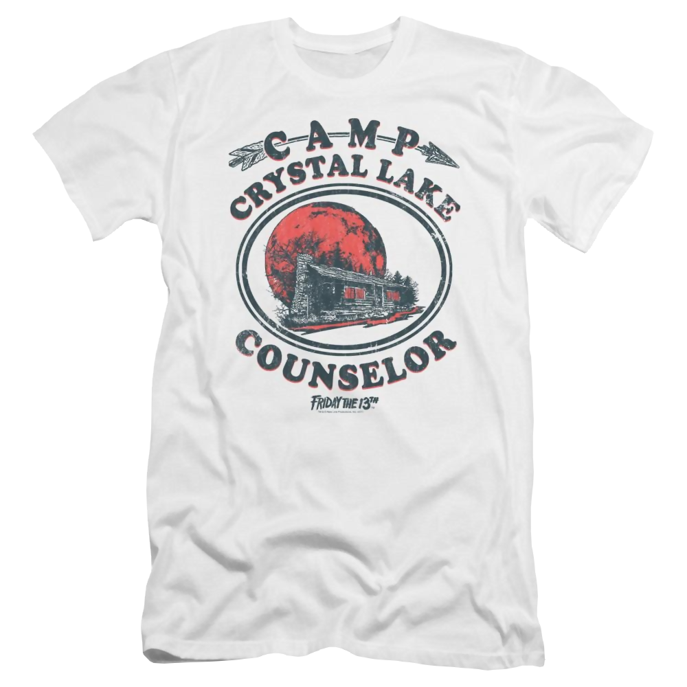 Friday The 13th Camp Counselor - Men's Premium Slim Fit T-Shirt Men's Premium Slim Fit T-Shirt Friday The 13th   