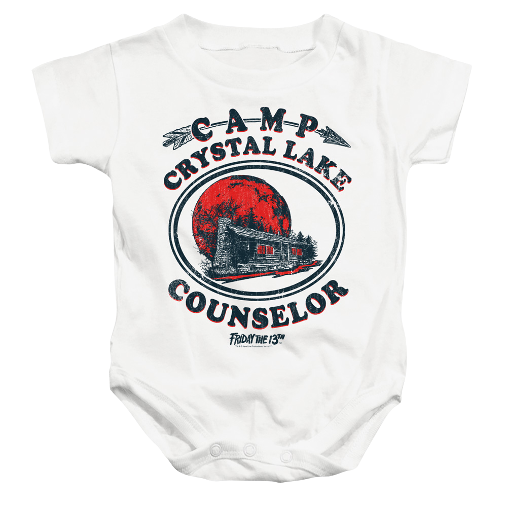 Friday the 13th Camp Counselor - Baby Bodysuit Baby Bodysuit Friday The 13th   