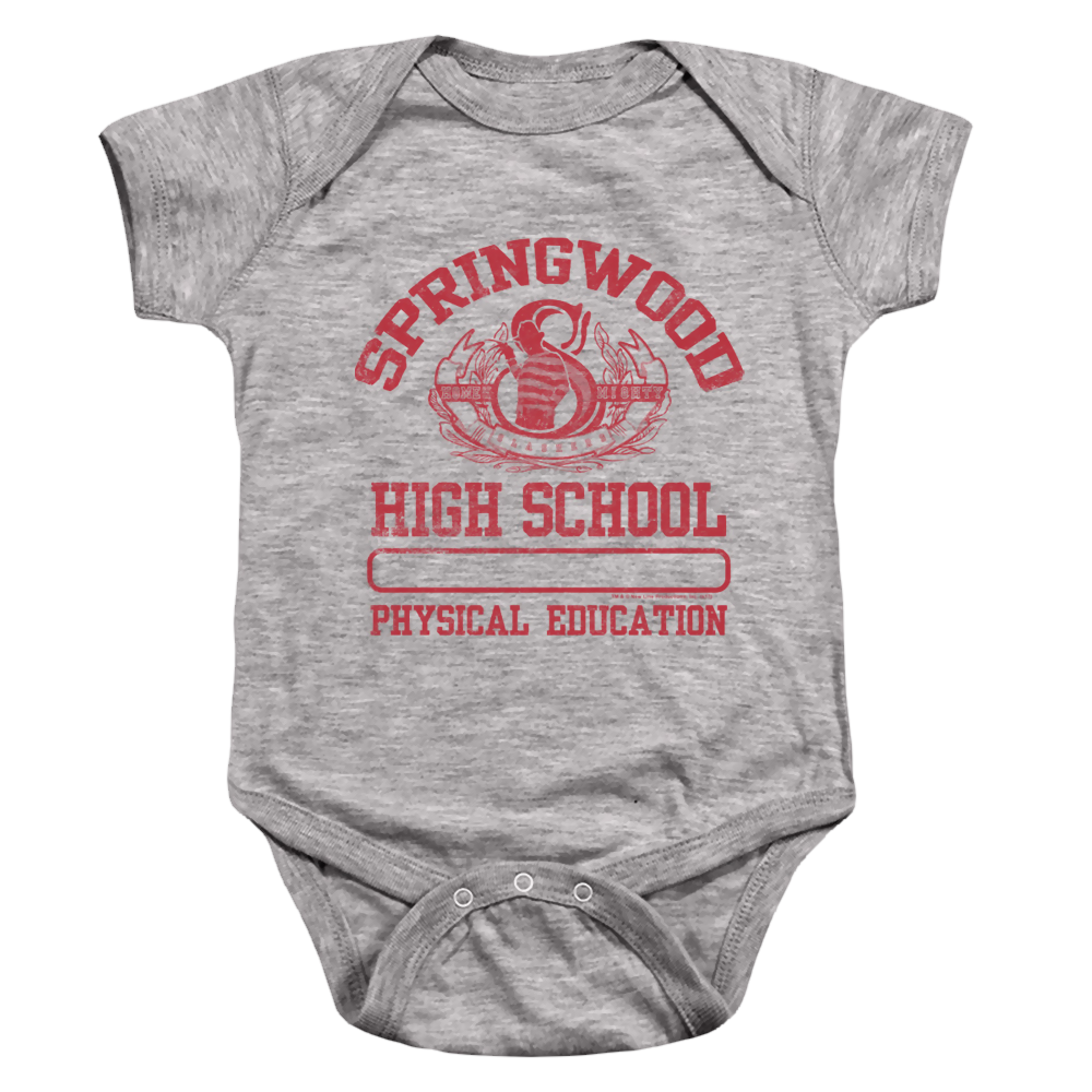 Nightmare on Elm Street Springwood High - Baby Bodysuit Baby Bodysuit A Nightmare on Elm Street   