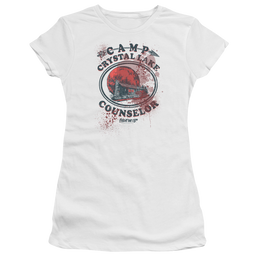Friday The 13th Camp Counselor Victim - Juniors T-Shirt Juniors T-Shirt Friday The 13th   