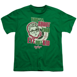 Christmas Youll Shoot Your Eye Out - Youth T-Shirt Youth T-Shirt (Ages 8-12) A Christmas Story   