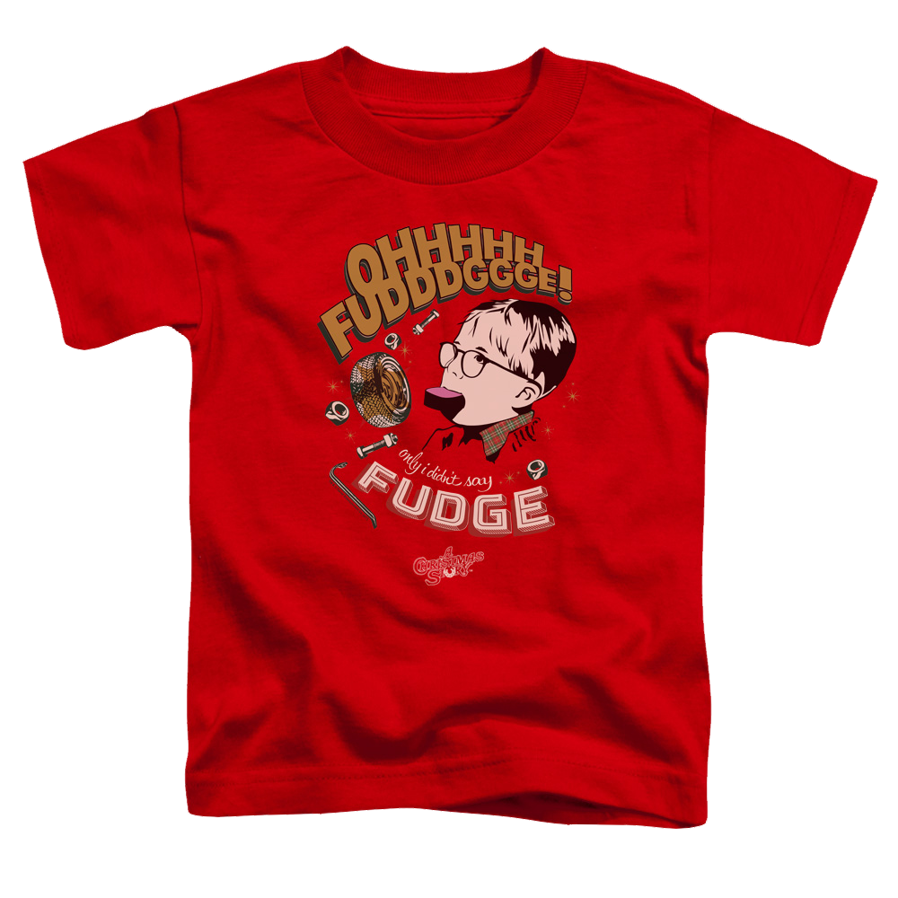 Christmas Fudge - Toddler T-Shirt Toddler T-Shirt A Christmas Story   
