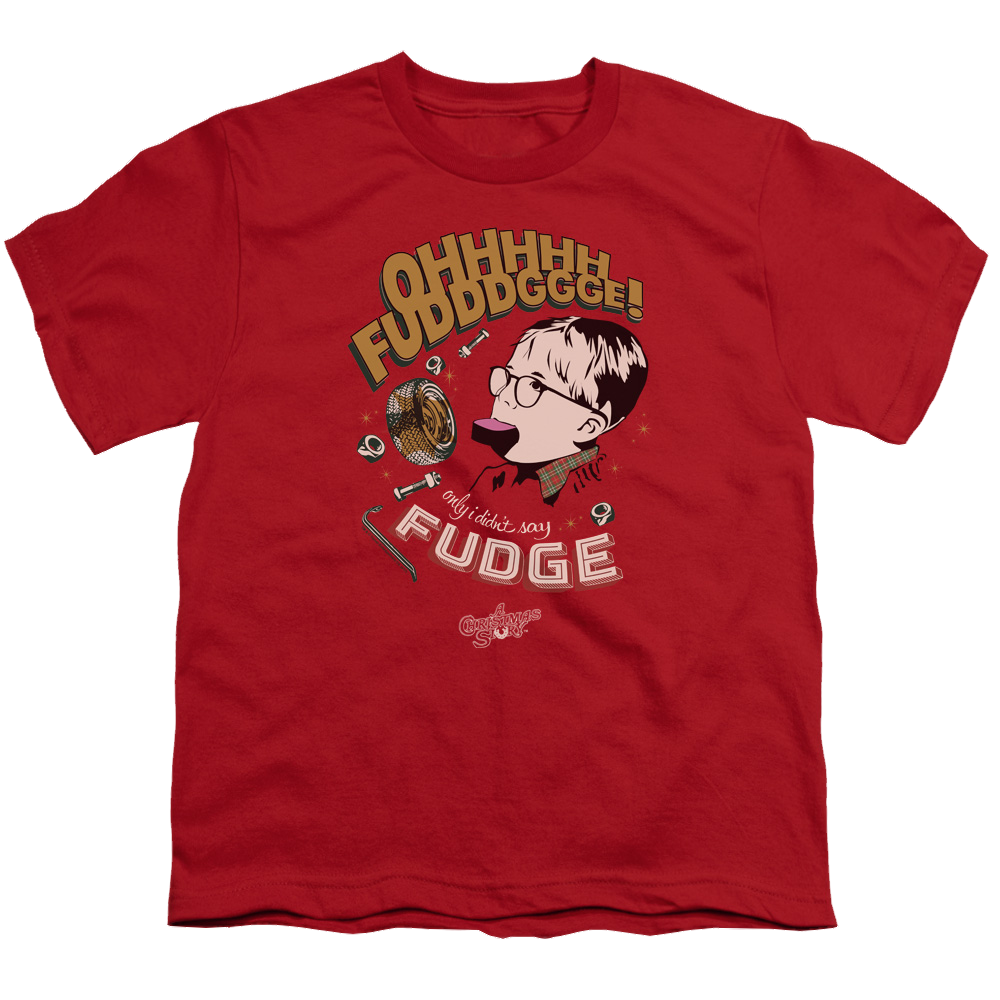 Christmas Fudge - Youth T-Shirt Youth T-Shirt (Ages 8-12) A Christmas Story   