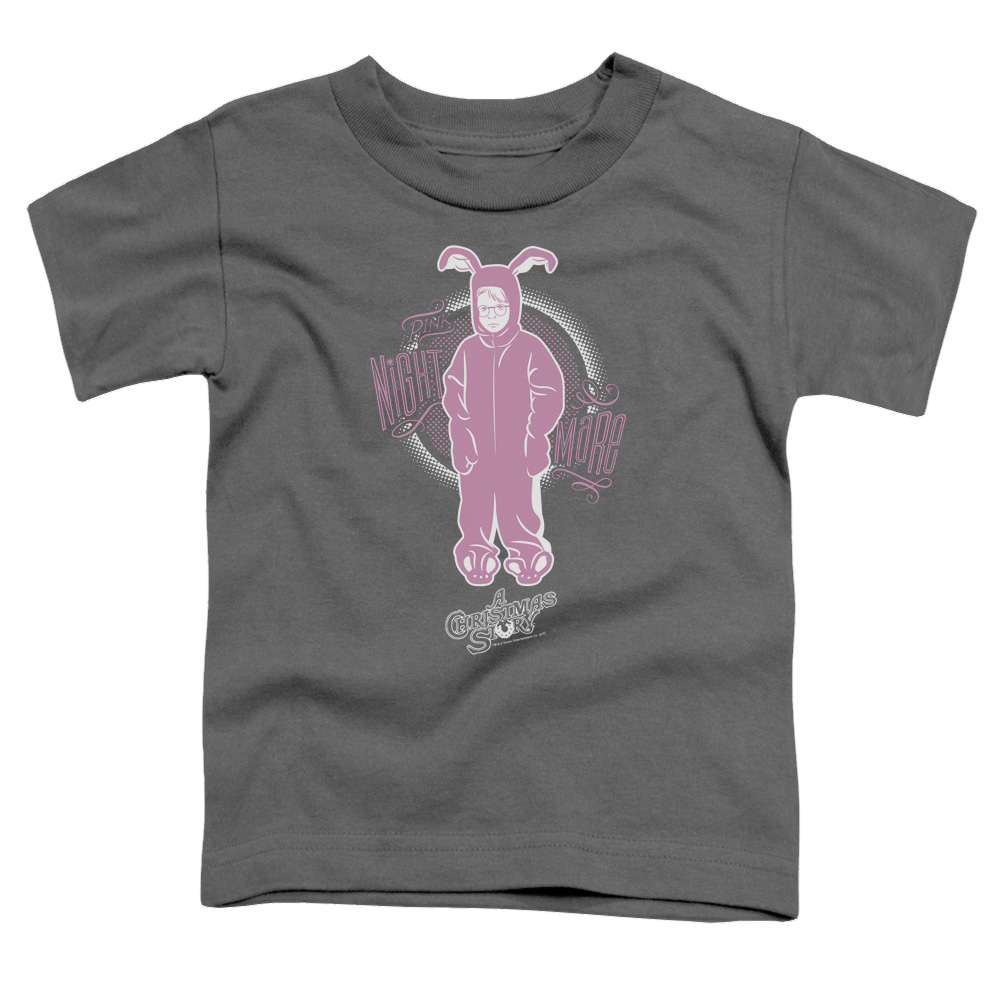 Christmas Pink Nightmare - Kid's T-Shirt Kid's T-Shirt (Ages 4-7) A Christmas Story   
