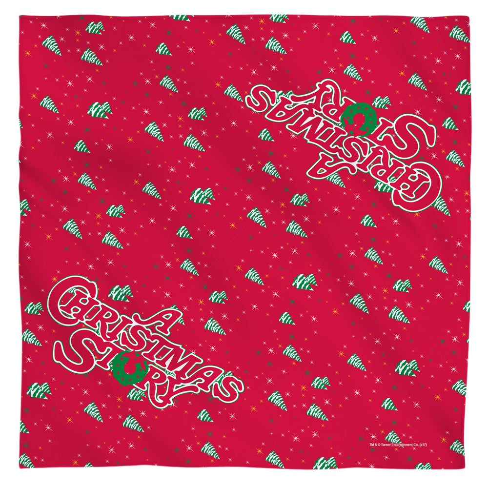 Christmas A Christmas Story Logo - Bandana Bandanas A Christmas Story   