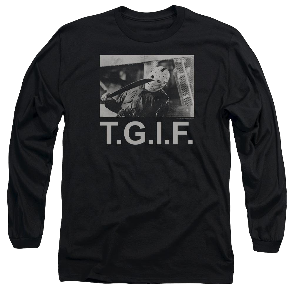 Friday The 13th Tgif - Men's Long Sleeve T-Shirt Men's Long Sleeve T-Shirt Friday The 13th   