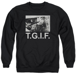 Friday The 13th Tgif - Men's Crewneck Sweatshirt Men's Crewneck Sweatshirt Friday The 13th   