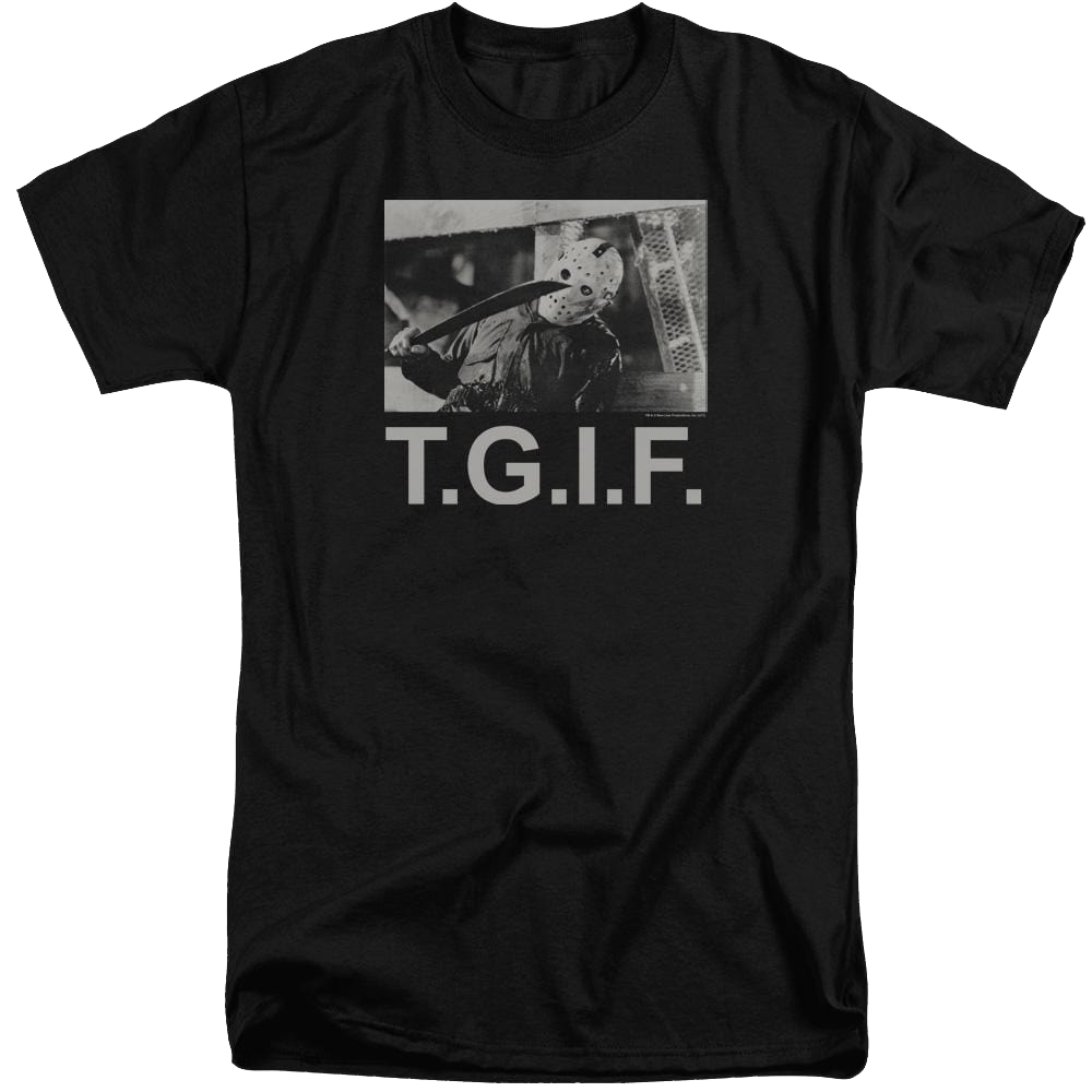 Friday The 13th Tgif - Men's Tall Fit T-Shirt Men's Tall Fit T-Shirt Friday The 13th   