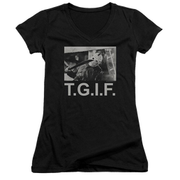 Friday The 13th Tgif - Juniors V-Neck T-Shirt Juniors V-Neck T-Shirt Friday The 13th   