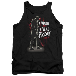 Friday The 13th I Wish It Was Friday Men's Tank Men's Tank Friday The 13th   