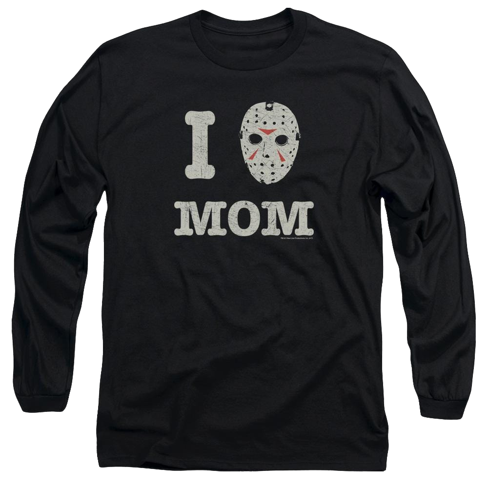 Friday The 13th Mommas Boy - Men's Long Sleeve T-Shirt Men's Long Sleeve T-Shirt Friday The 13th   