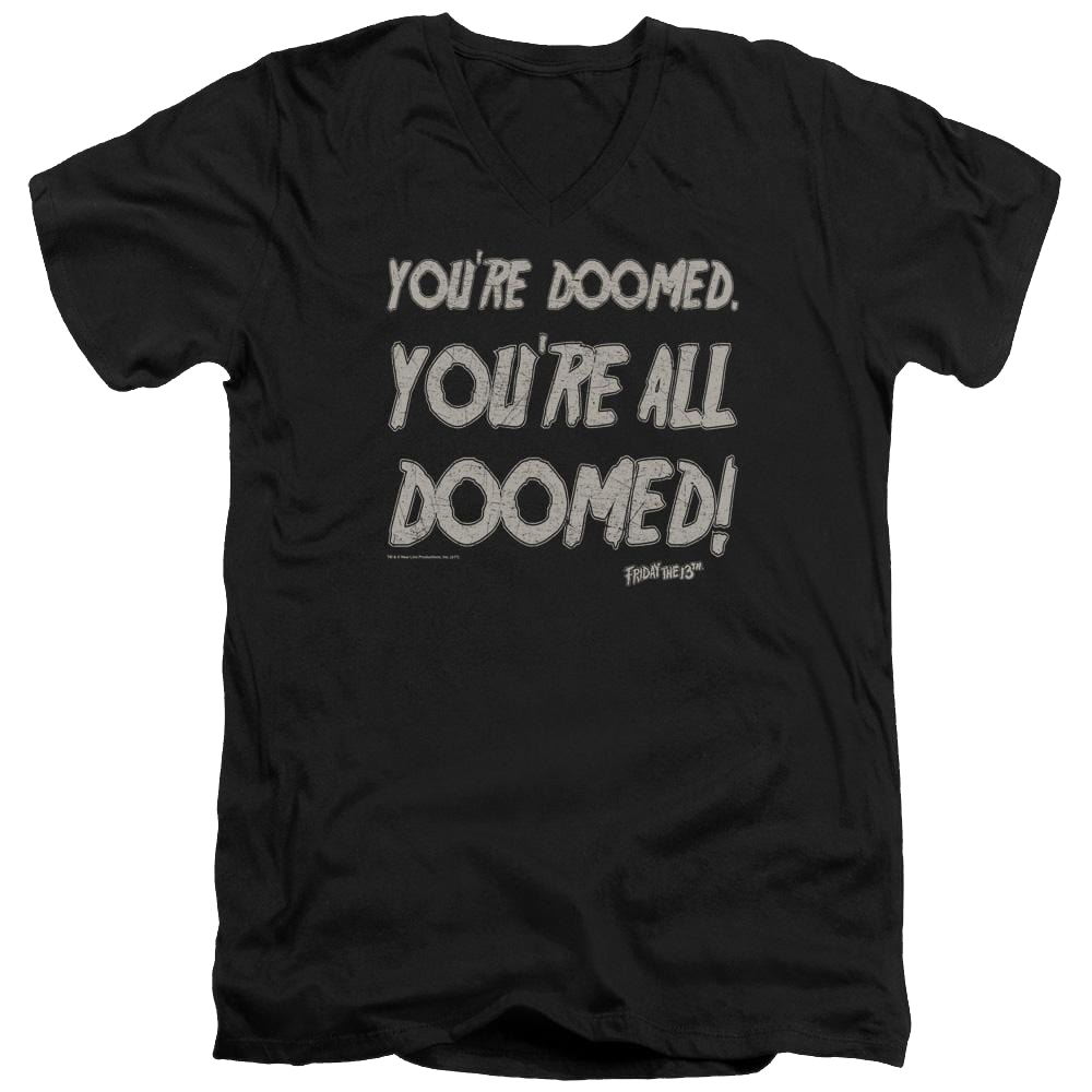 Friday The 13th Doomed - Men's V-Neck T-Shirt Men's V-Neck T-Shirt Friday The 13th   
