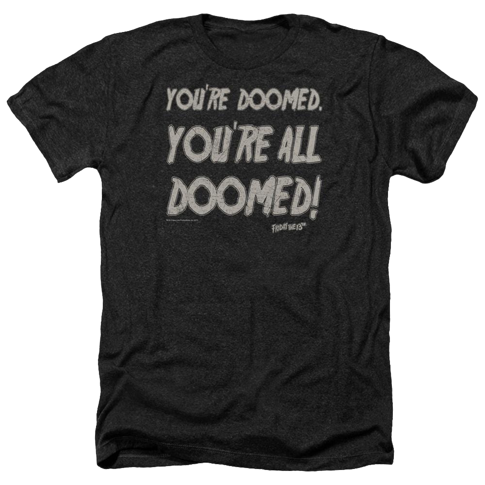 Friday The 13th Doomed - Men's Heather T-Shirt Men's Heather T-Shirt Friday The 13th   