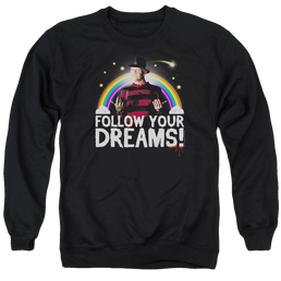 Friday The 13th Follow Your Dreams - Men's Crewneck Sweatshirt Men's Crewneck Sweatshirt Friday The 13th   