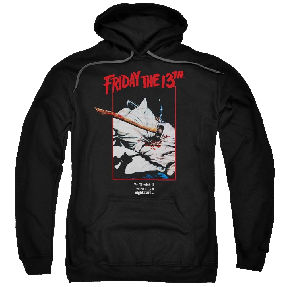 Friday The 13th Axe Poster - Pullover Hoodie Pullover Hoodie Friday The 13th   