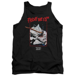 Friday The 13th Axe Poster Men's Tank Men's Tank Friday The 13th   