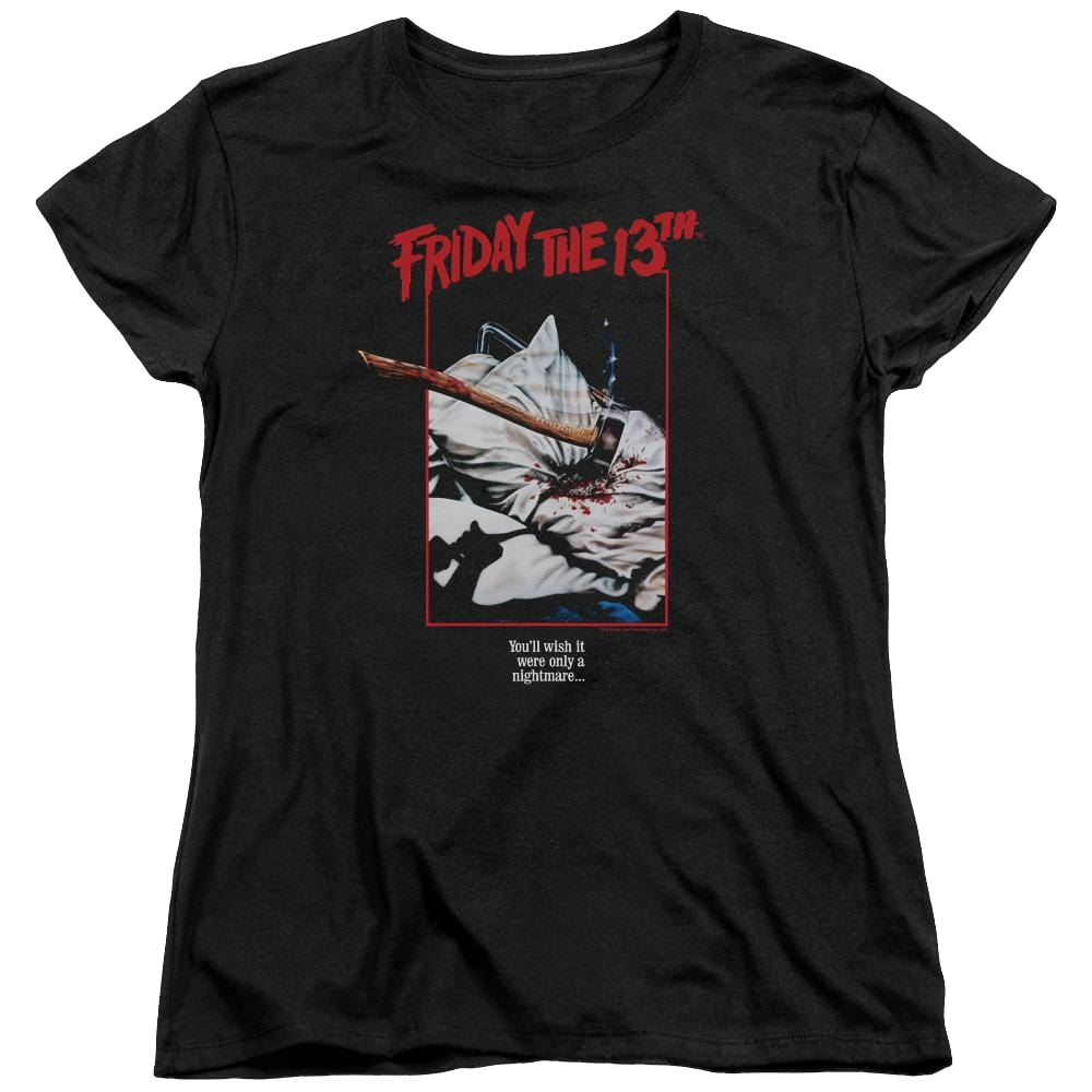 Friday The 13th Axe Poster - Women's T-Shirt Women's T-Shirt Friday The 13th   