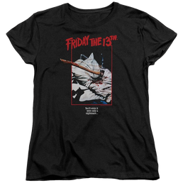 Friday The 13th Axe Poster - Women's T-Shirt Women's T-Shirt Friday The 13th   