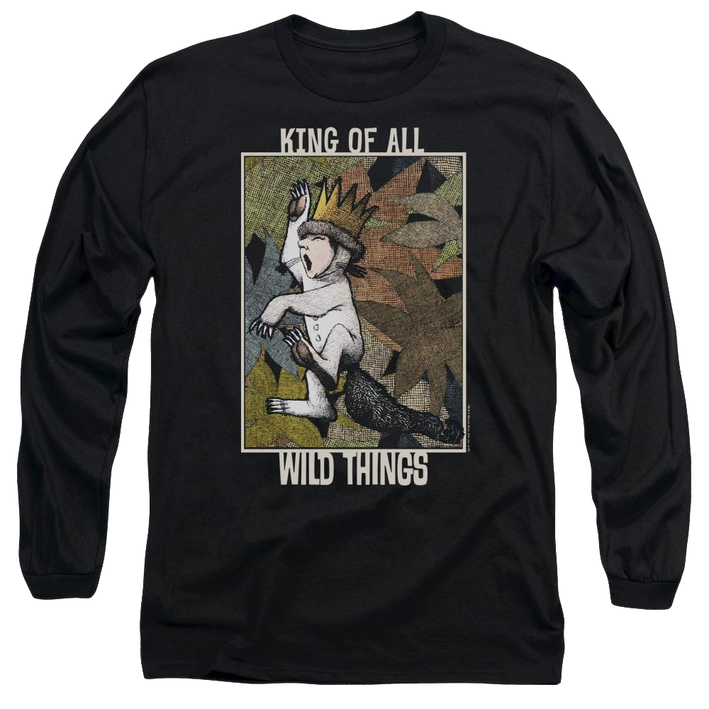 Where The Wild Things Are King Of All Wild Things Men's Long Sleeve T-Shirt Men's Long Sleeve T-Shirt Where The Wild Things Are   