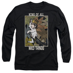 Where The Wild Things Are King Of All Wild Things Men's Long Sleeve T-Shirt Men's Long Sleeve T-Shirt Where The Wild Things Are   