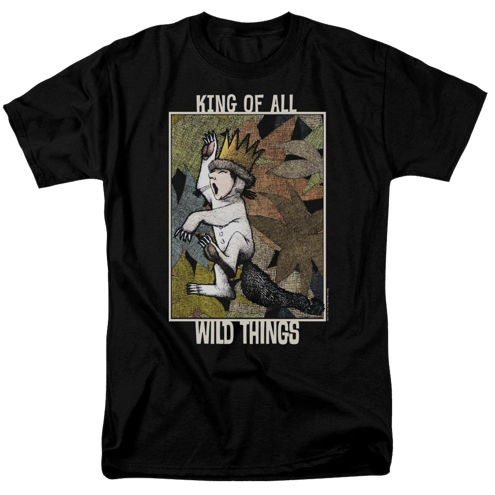 Where The Wild Things Are King Of All Wild Things Men's Regular Fit T-Shirt Men's Regular Fit T-Shirt Where The Wild Things Are   