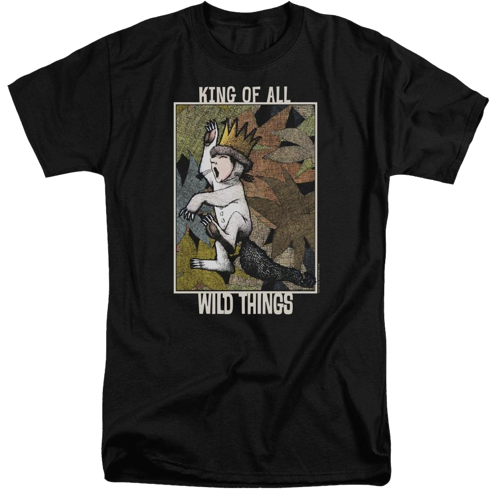 Where The Wild Things Are King Of All Wild Things Men's Tall Fit T-Shirt Men's Tall Fit T-Shirt Where The Wild Things Are   