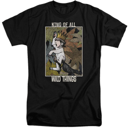Where The Wild Things Are King Of All Wild Things Men's Tall Fit T-Shirt Men's Tall Fit T-Shirt Where The Wild Things Are   