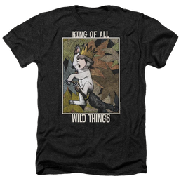 Where The Wild Things Are King Of All Wild Things Men's Heather T-Shirt Men's Heather T-Shirt Where The Wild Things Are   