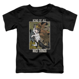 Where the Wild Things Are King Of All Wild Things - Toddler T-Shirt Toddler T-Shirt Where The Wild Things Are   