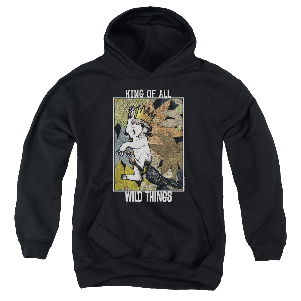 Where the Wild Things Are King Of All Wild Things - Youth Hoodie Youth Hoodie (Ages 8-12) Where The Wild Things Are   
