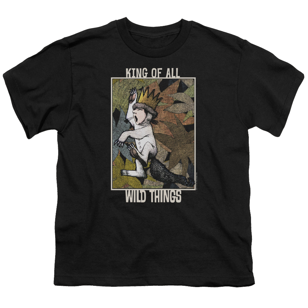 Where the Wild Things Are King Of All Wild Things - Youth T-Shirt Youth T-Shirt (Ages 8-12) Where The Wild Things Are   
