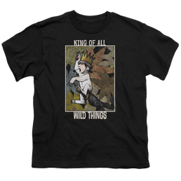Where the Wild Things Are King Of All Wild Things - Youth T-Shirt Youth T-Shirt (Ages 8-12) Where The Wild Things Are   