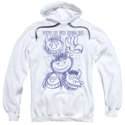 Where The Wild Things Are Wild Sketch Pullover Hoodie Pullover Hoodie Where The Wild Things Are   