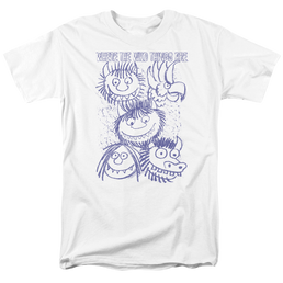 Where The Wild Things Are Wild Sketch Men's Regular Fit T-Shirt Men's Regular Fit T-Shirt Where The Wild Things Are   