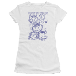 Where The Wild Things Are Wild Sketch Juniors T-Shirt Juniors T-Shirt Where The Wild Things Are   
