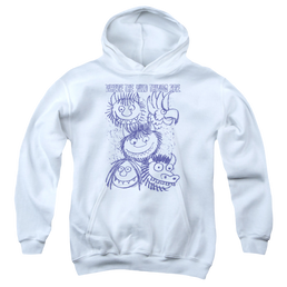 Where the Wild Things Are Wild Sketch - Youth Hoodie Youth Hoodie (Ages 8-12) Where The Wild Things Are   