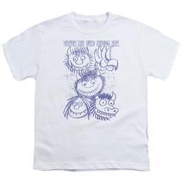 Where the Wild Things Are Wild Sketch - Youth T-Shirt Youth T-Shirt (Ages 8-12) Where The Wild Things Are   