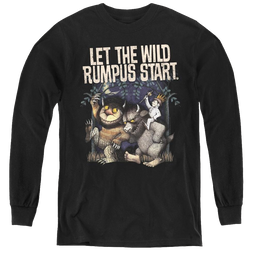 Where The Wild Things Are Wild Rumpus - Youth Long Sleeve T-Shirt Youth Long Sleeve T-Shirt Where The Wild Things Are   