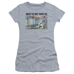 Where The Wild Things Are Cover Art Juniors T-Shirt Juniors T-Shirt Where The Wild Things Are   