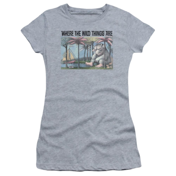 Where The Wild Things Are Cover Art Juniors T-Shirt Juniors T-Shirt Where The Wild Things Are   