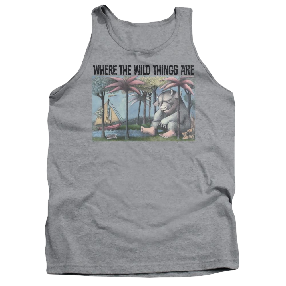 Where The Wild Things Are Cover Art Men's Tank Men's Tank Where The Wild Things Are   