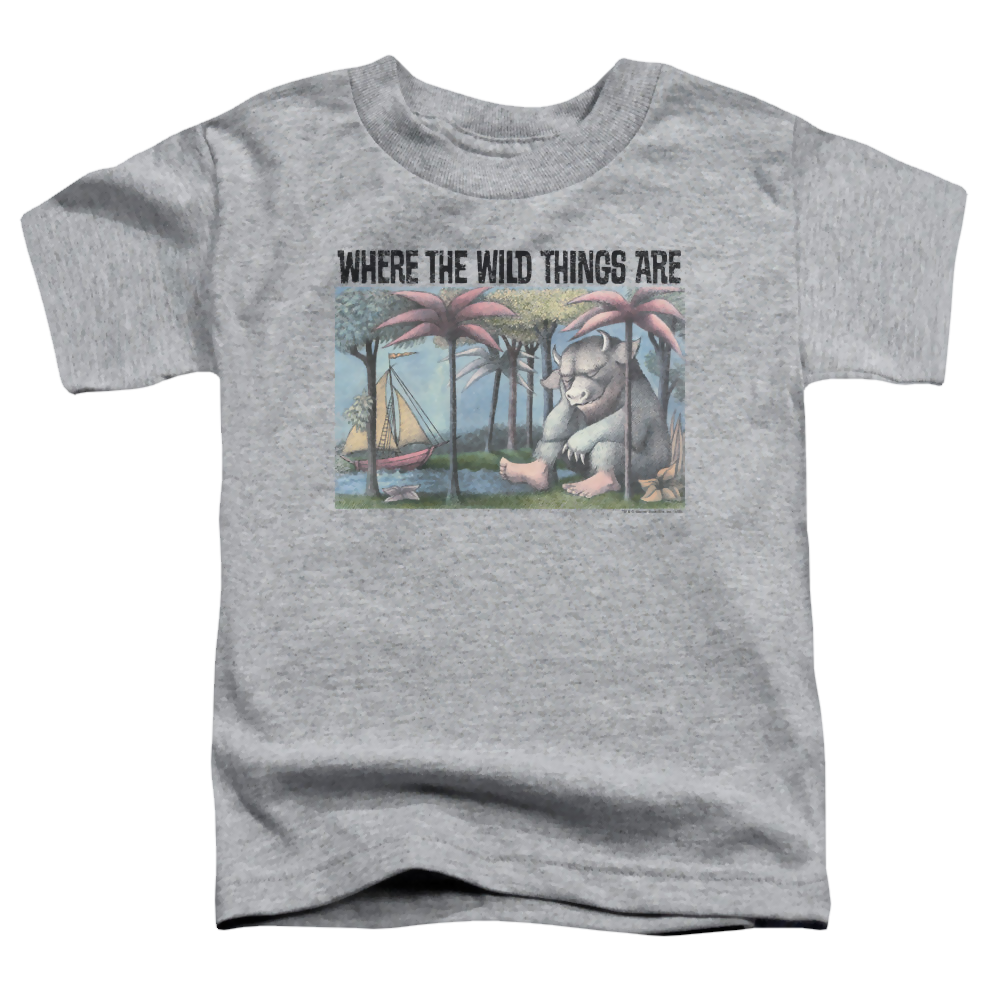 Where the Wild Things Are Cover Art - Toddler T-Shirt Toddler T-Shirt Where The Wild Things Are   