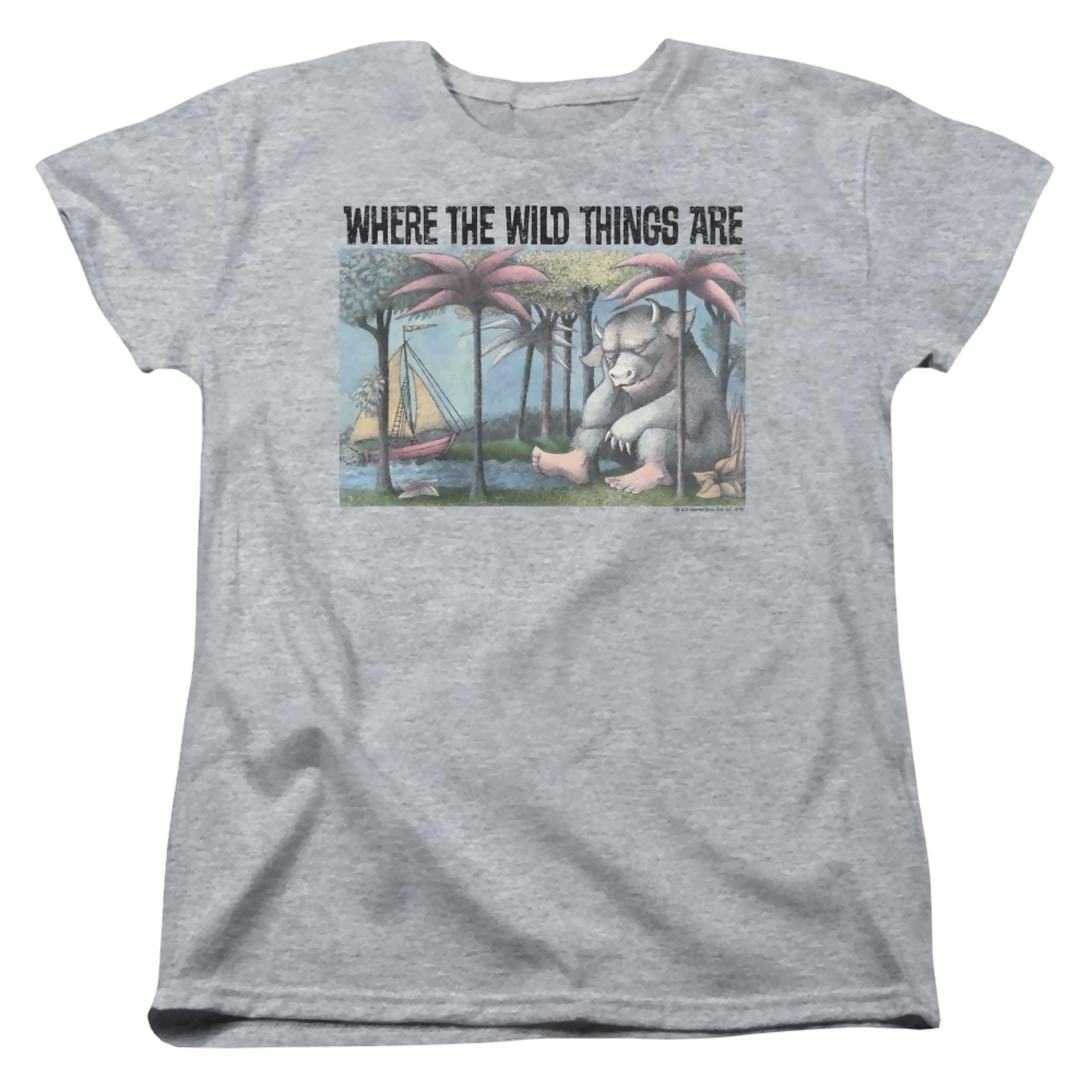 Where The Wild Things Are Cover Art Women's T-Shirt Women's T-Shirt Where The Wild Things Are   