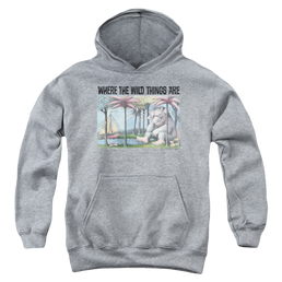 Where the Wild Things Are Cover Art - Youth Hoodie Youth Hoodie (Ages 8-12) Where The Wild Things Are   