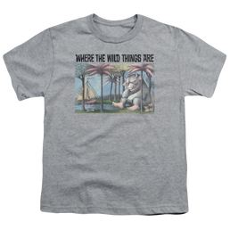 Where the Wild Things Are Cover Art - Youth T-Shirt Youth T-Shirt (Ages 8-12) Where The Wild Things Are   